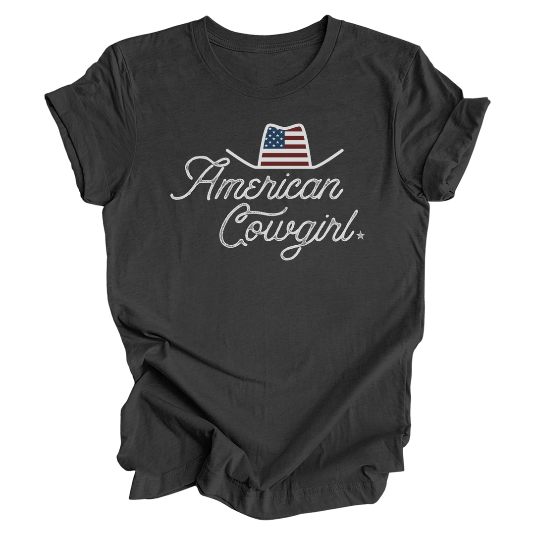 American Cowgirl Script Women's Tee