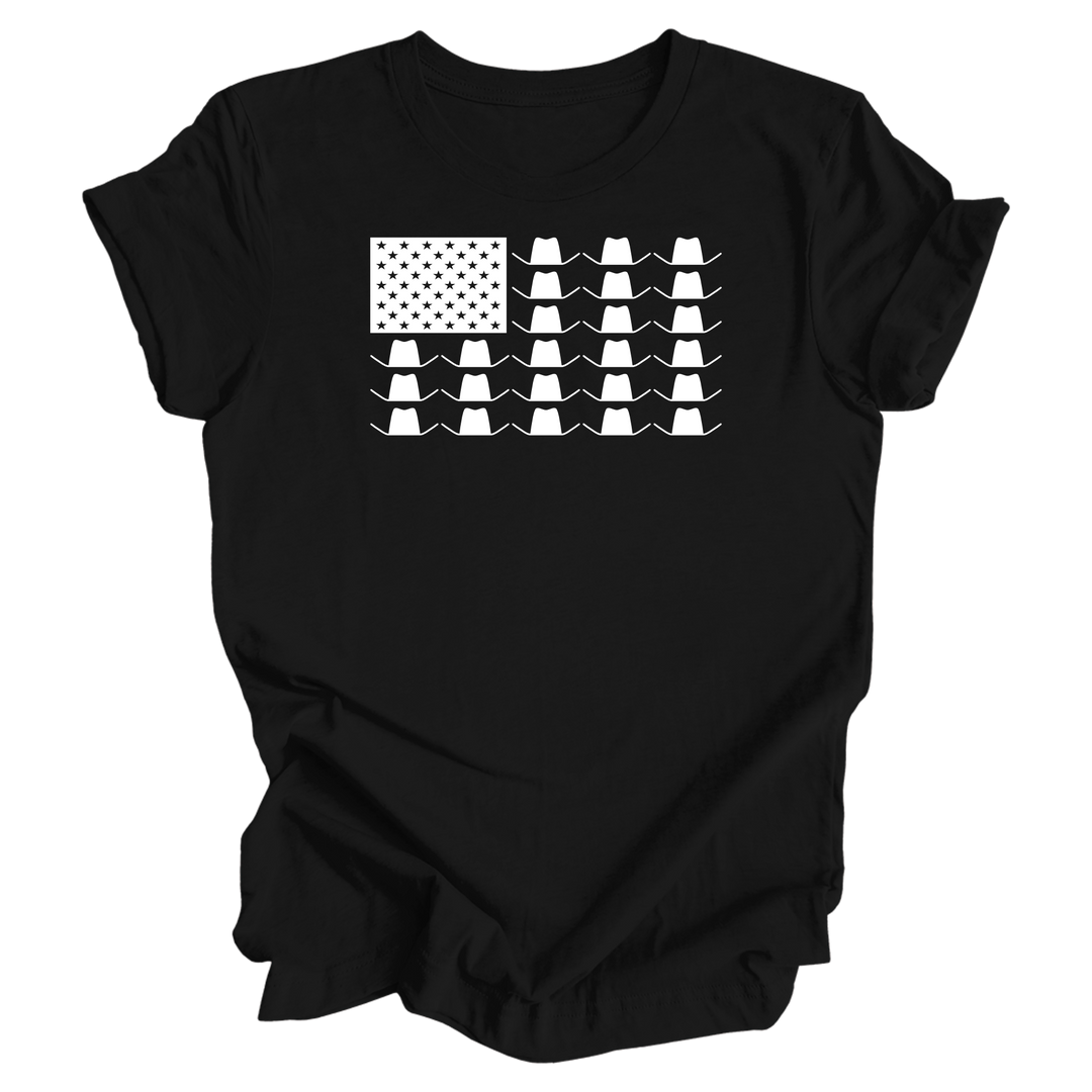 White Hat Flag Women's Tee