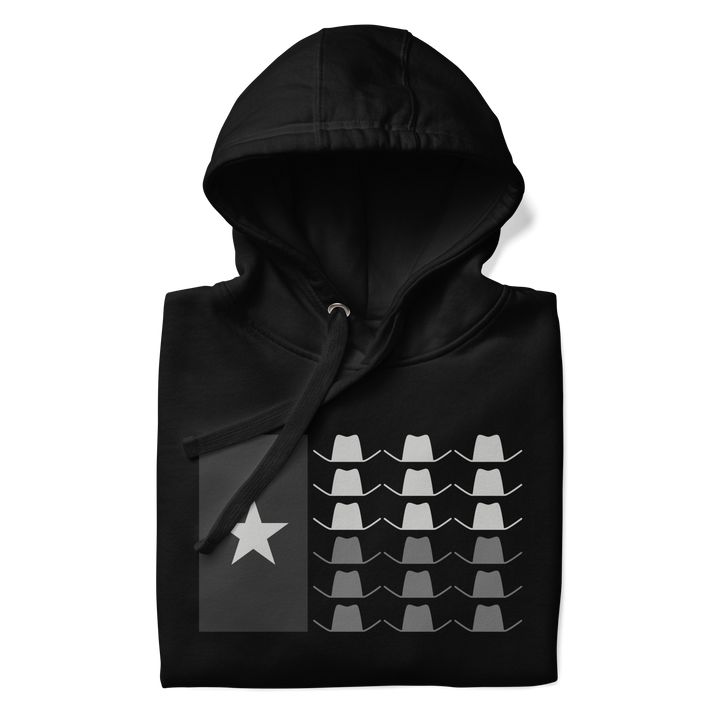 Texas Gray Flag Hoodie