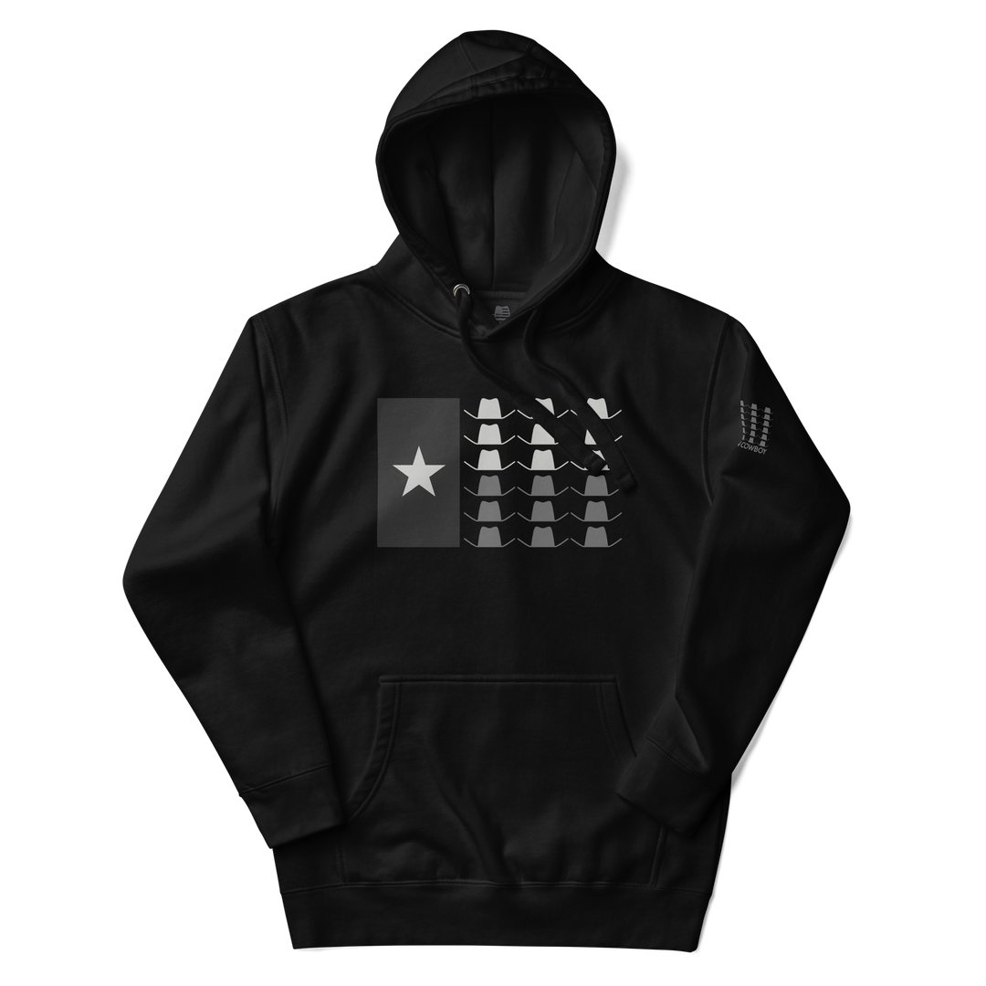 Texas Gray Flag Hoodie