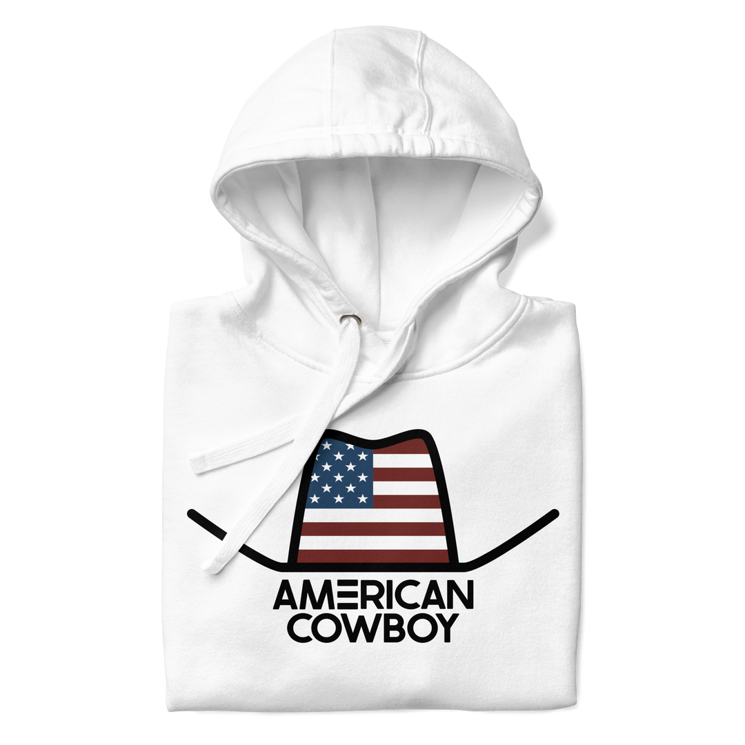 American Cowboy Hat Hoodie