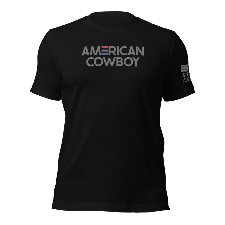 American Cowboy Gray Tee